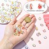 100Pcs Transparent Glass Beads GLAA-CJ0002-91-2