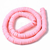 Handmade Polymer Clay Beads Strands CLAY-R089-8mm-118-3
