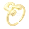 Rack Plating Brass Open Cuff Rings RJEW-S394-01G-R-2