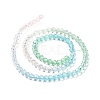 Transparent Glass Beads Strands GLAA-E036-07C-4