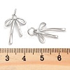 Rack Plating Brass Clear Cubic Zirconia Pendants KK-M293-16P-01-2