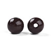 Painted Natural Wood Beads WOOD-A018-16mm-08-2