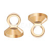 Brass Pendant Bails KK-BC0003-85G-1