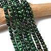 Dyed Natural Tiger Eye Beads Strands LS-G-G102-A01-02-1