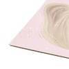 100Pcs Paper Hair Ties Display Cards CDIS-C003-02-3