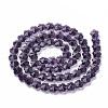 Transparent Glass Beads GLAA-Q066-14mm-C02-2