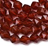Natural Carnelian Beads Strands G-Z119-A06-02-5