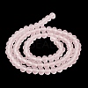 Transparent Glass Beads Strands EGLA-A034-T8mm-MD22-4