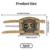 Imitation Leather Tree of Life Cord Bracelet AJEW-WH0342-88A-2
