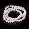 Electroplate Glass Beads Strands EGLA-A034-J2mm-T06-2