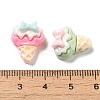 Opaque Resin Imitation Food Decoden Cabochons RESI-R448-02-3