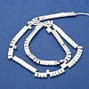 Electroplated Synthetic Non-Magnetic Hematite Beads Strands G-I360-B01-04-2