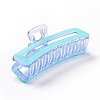 Rectangle PVC Big Claw Hair Clips PW23031370735-2