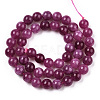 Natural Quartz Beads Strands G-R479-8mm-09-3