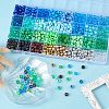 960Pcs 32 Style Transparent & Opaque Plastic Beads KY-YW0001-43-5