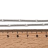 12Pcs 2.2MM 304 Stainless Steel Textured Twisted Chain Necklaces for Men Women NJEW-H093-20P-01-6