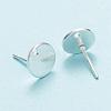 304 Stainless Steel Stud Earring Findings STAS-H436-21S-2