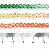 Transparent Painted Glass Beads Strands X-DGLA-A034-T3mm-A04-3