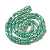 Electroplate Glass Beads Strands EGLA-D031-01-14-2