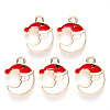 Alloy Enamel Pendants X-ENAM-S121-008-2