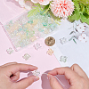 80Pcs 4 Colors Handmade Lampwork Beads LAMP-SC0001-77-3