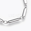 Tarnish Resistant 304 Stainless Steel Link Chain Bracelets BJEW-P239-04-2