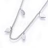 304 Stainless Steel Charms Necklaces NJEW-H497-13-2