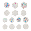 7Pcs 7 Style Nail Art Silicone Molds MRMJ-TA0001-19-1