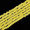 Transparent Glass Beads Strands LS-EGLA-A044-T1mm-MD29-5