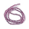 Electroplate Glass Beads Strands X-EGLA-R048-2mm-11-3
