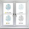 16 Sheets 4 Styles Waterproof PVC Colored Laser Stained Window Film Static Stickers DIY-WH0314-093-4