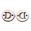 Unfinished Natural Poplar Wood Links Connectors WOOD-S045-140A-01D-2