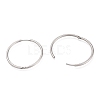 304 Stainless Steel Huggie Hoop Earrings EJEW-L256-02G-P-2