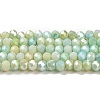 Ombre Effect Dyed Glass Beads Strands X-GLAA-C023-02-C13-2