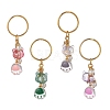 Transparent Glass Keychain KEYC-JKC00437-1