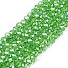 Electroplate Glass Beads Strands EGLA-A044-T1mm-A11-1