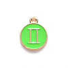 Alloy Enamel Pendants LS-ENAM-S124-01B-06I-2