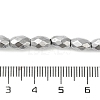Electroplated Strong Magnetic Synthetic Hematite Beads Strands G-P518-02E-4