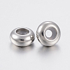 202 Stainless Steel Beads X-STAS-F148-9mm-07P-2