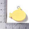 Ocean Theme Opaque Resin Pendants RESI-S403-02H-3