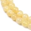 Natural Golden Silk Jade Beads Strands X-G-Z112-A01-10mm-4