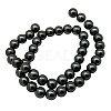 Non-Magnetic Synthetic Hematite Beads Strands G-H1624-14mm-1-2