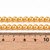 Baking Paint Pearlized Glass Pearl Bead Strands HY-N002-5mm-A08-5