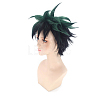 Short Green & Black Anime Cosplay Wigs OHAR-I015-04-6