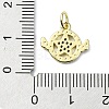 Brass Micro Pave Colorful Cubic Zirconia Pendants KK-H475-19G-07-3