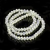 Electroplate Glass Beads Strands EGLA-A034-J6mm-T05-2
