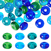  48Pcs 4 Colors Transparent Glass Beads GLAA-NB0001-59-1