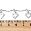 304 Stainless Steel Link Chains CHS-U002-05P-03-3