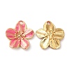 304 Stainless Steel Enamel Pendants STAS-K256-17G-03-1