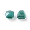 Faceted Glass Cabochons GLAA-F099-10-2